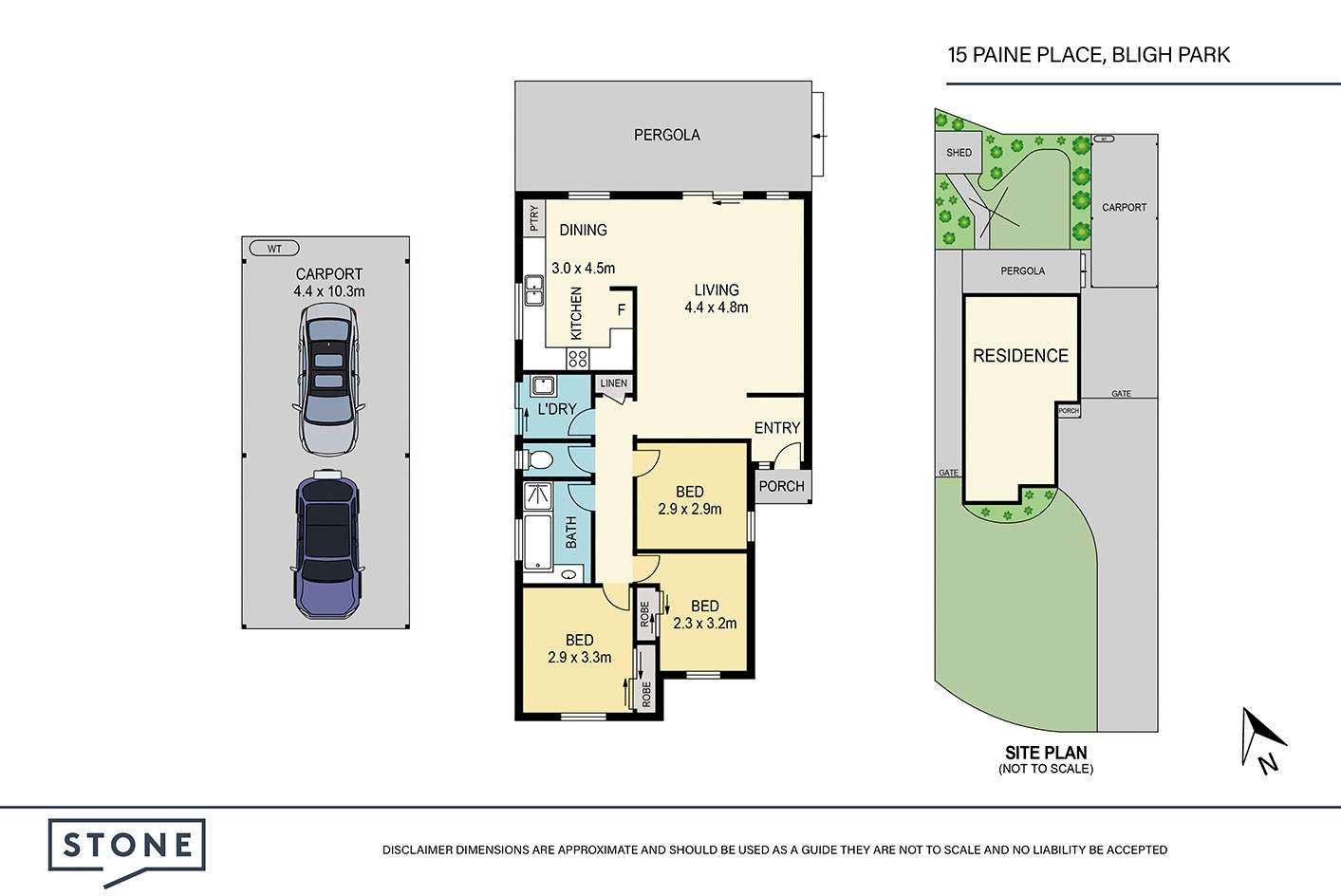 Floorplan of Homely house listing, 15 Paine Place, Bligh Park NSW 2756