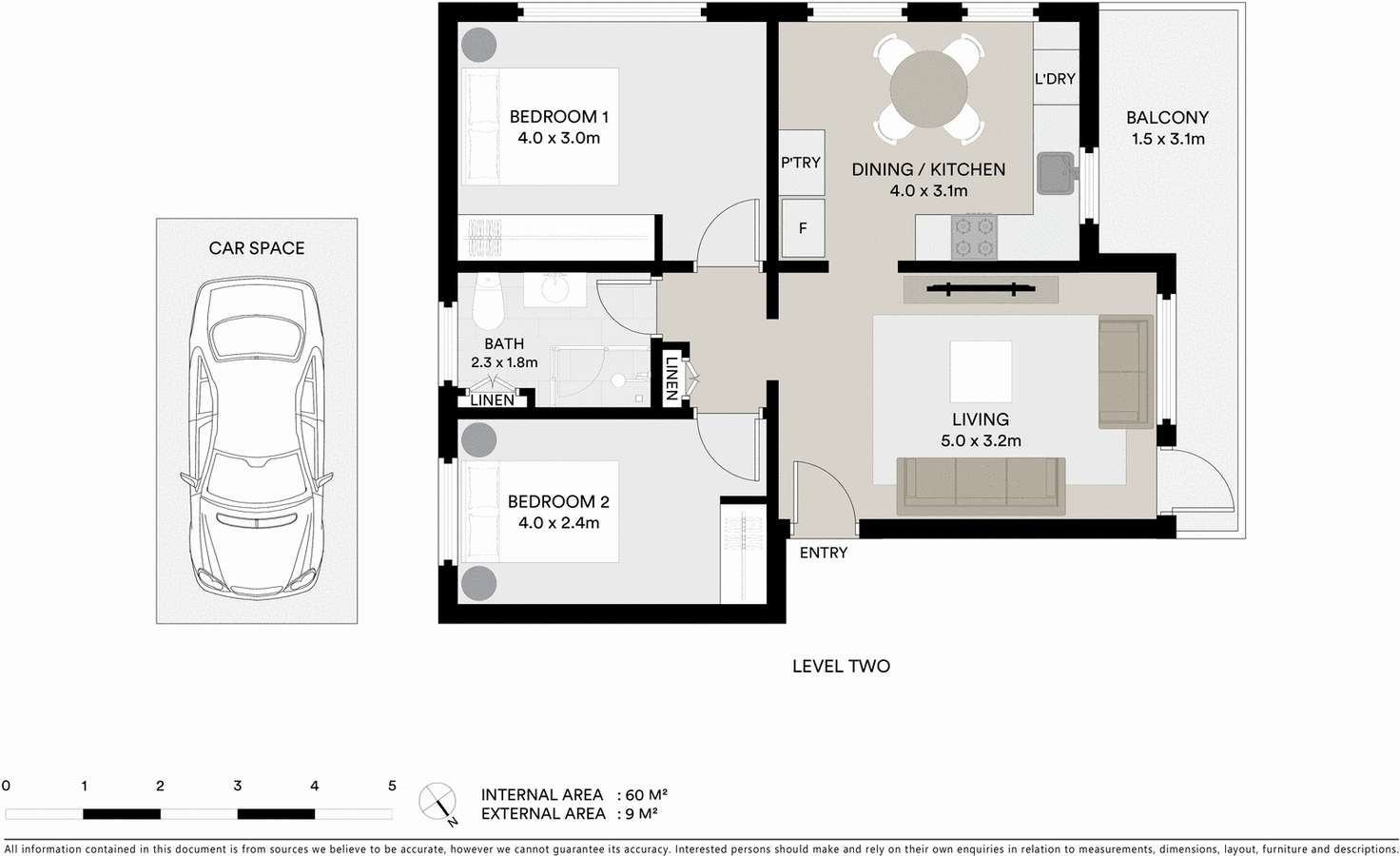 Floorplan of Homely apartment listing, 5/75 Warren Road, Marrickville NSW 2204