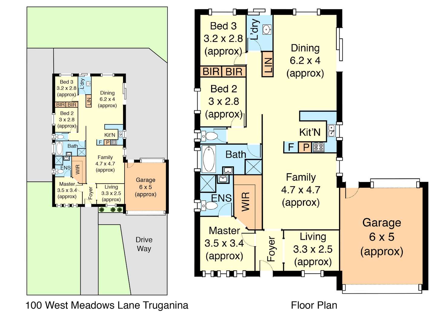 Floorplan of Homely house listing, 100 Westmeadows Lane, Truganina VIC 3029