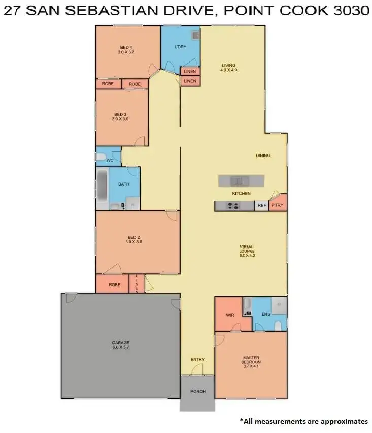 27 San Sebastian Drive, Point Cook VIC 3030 House For Rent Homely