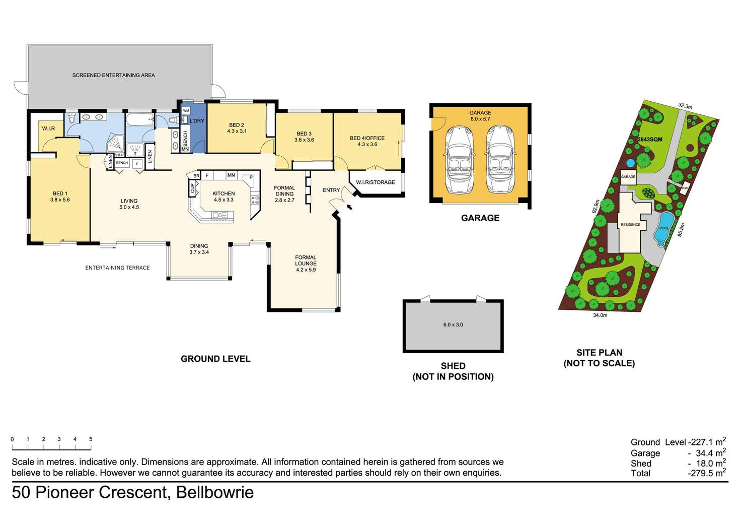 Floorplan of Homely house listing, 50 Pioneer Crescent, Bellbowrie QLD 4070