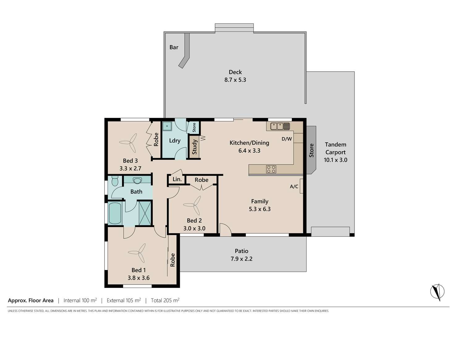 Floorplan of Homely house listing, 9 Cosway Street, Hillcrest QLD 4118