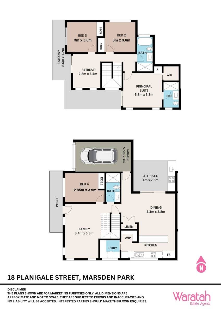 Floorplan of Homely house listing, 18 Planigale Street, Marsden Park NSW 2765