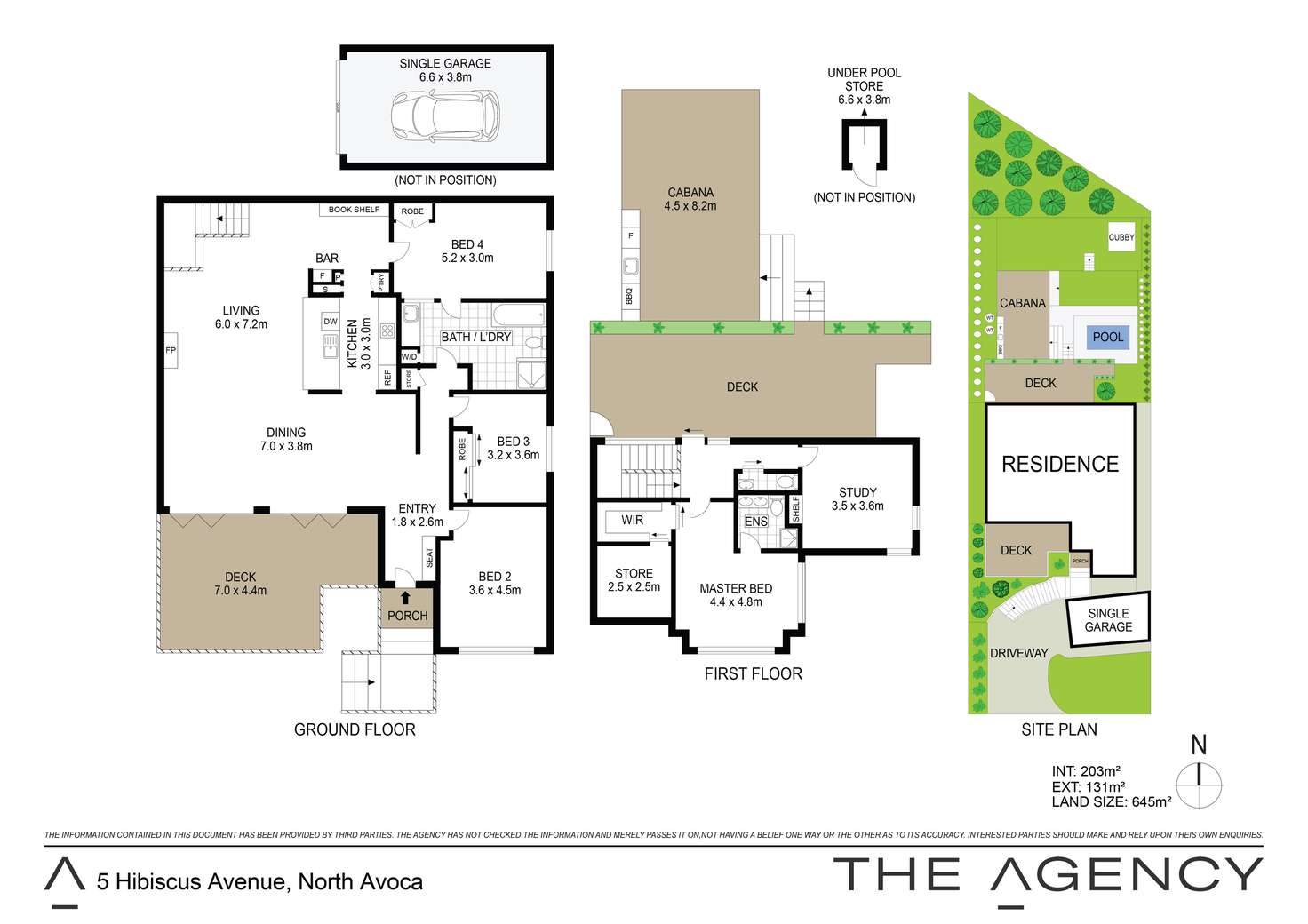 Floorplan of Homely house listing, 5 Hibiscus Avenue, North Avoca NSW 2260