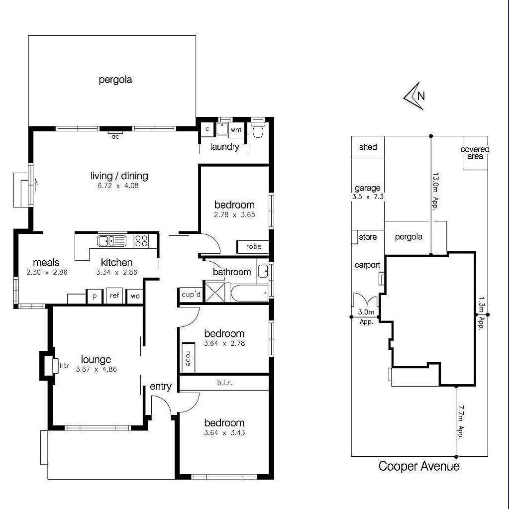 Floorplan of Homely house listing, 14 Cooper Avenue, Altona North VIC 3025