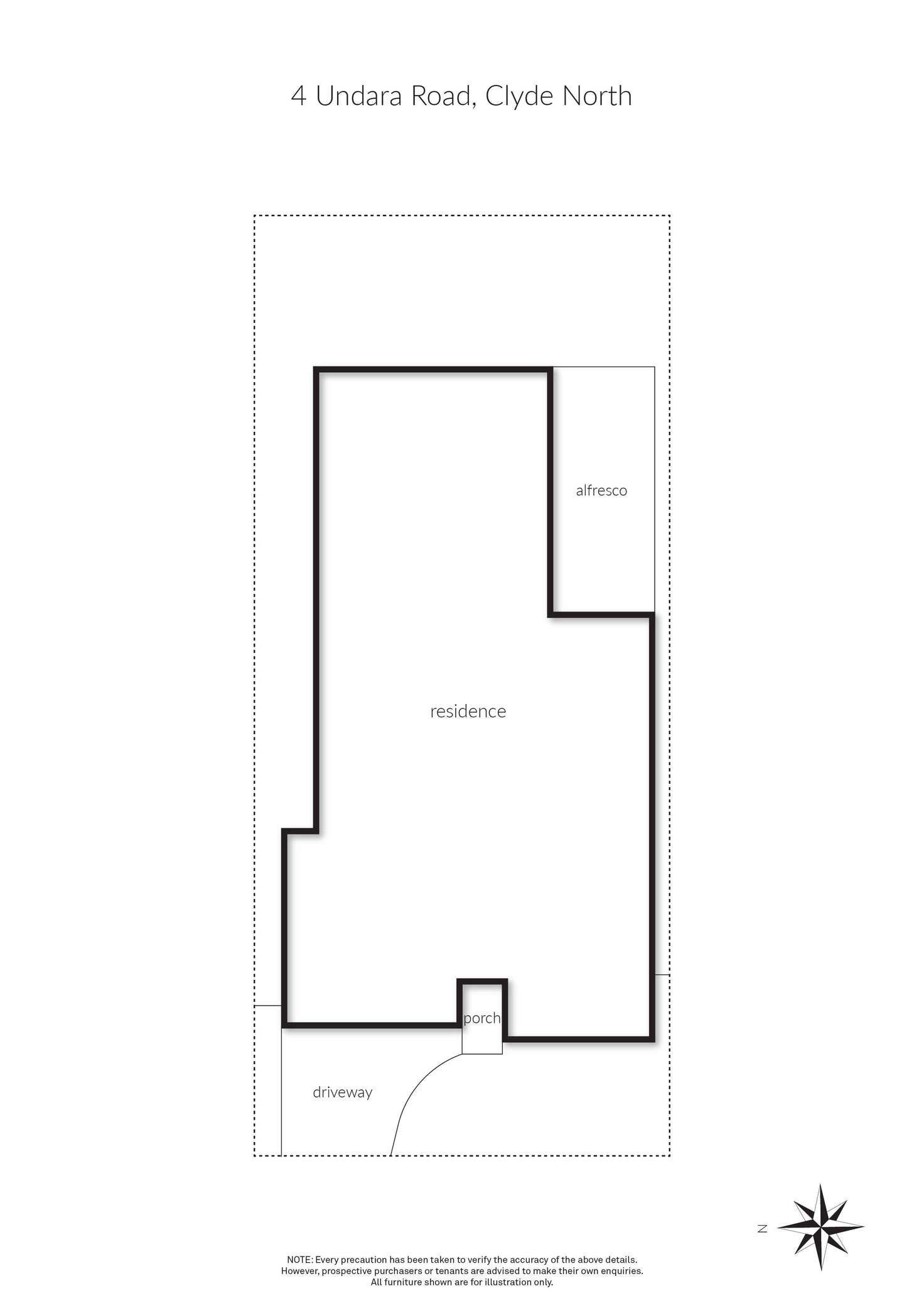 Floorplan of Homely house listing, 4 Undara Road, Clyde North VIC 3978