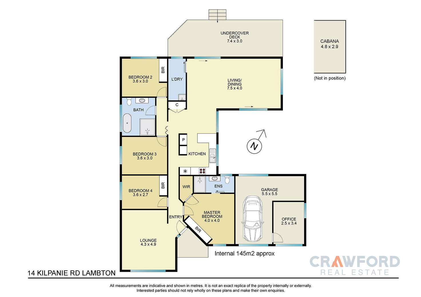 Floorplan of Homely house listing, 14 Kilpanie Road, Lambton NSW 2299