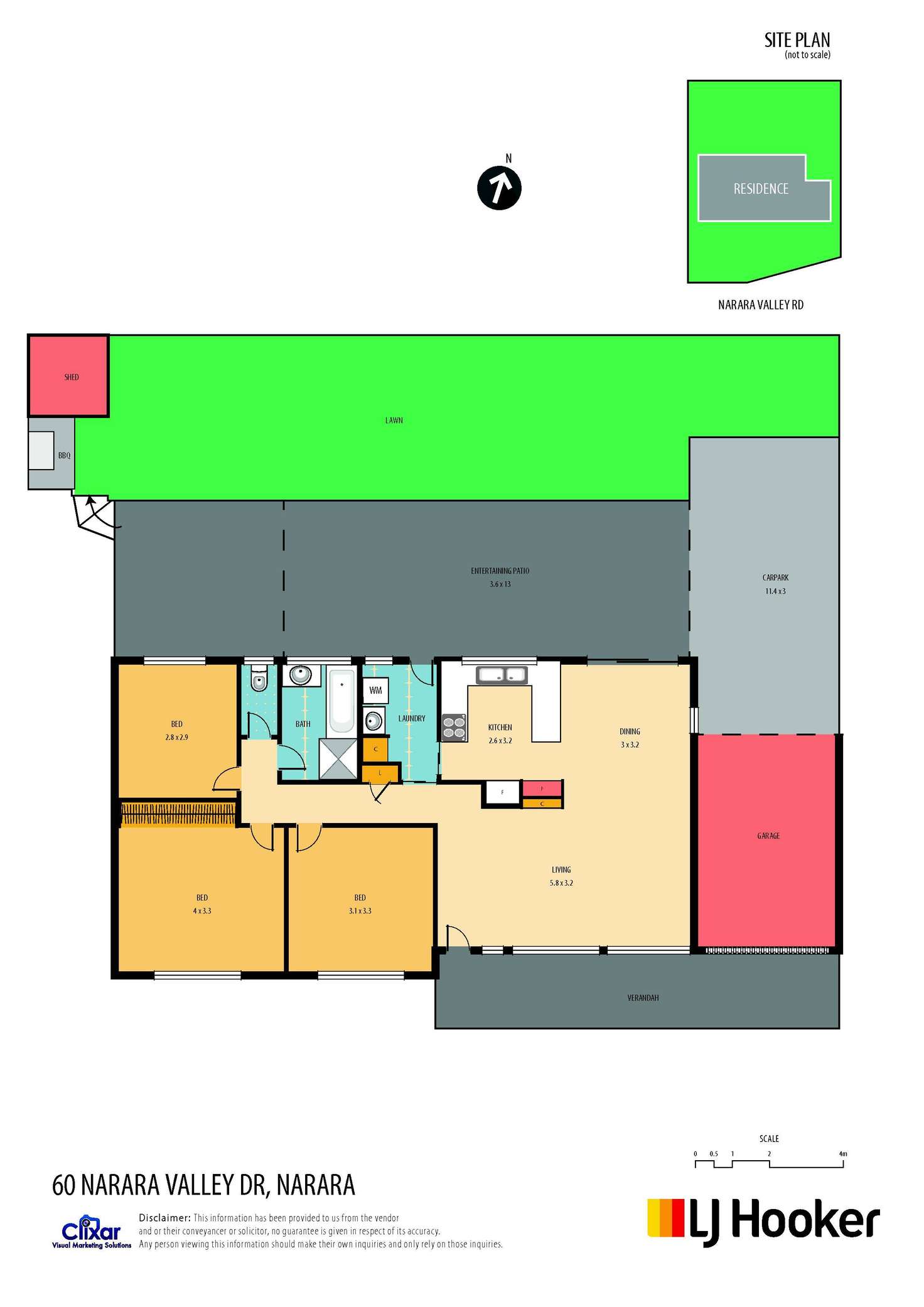Floorplan of Homely house listing, 60 Narara Valley Drive, Narara NSW 2250