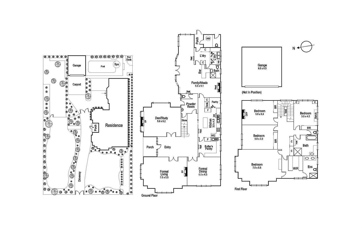 Floorplan of Homely house listing, 9 Ottawa Road, Toorak VIC 3142