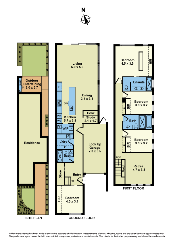 Floorplan of Homely house listing, 11 Linnet Street, Altona VIC 3018