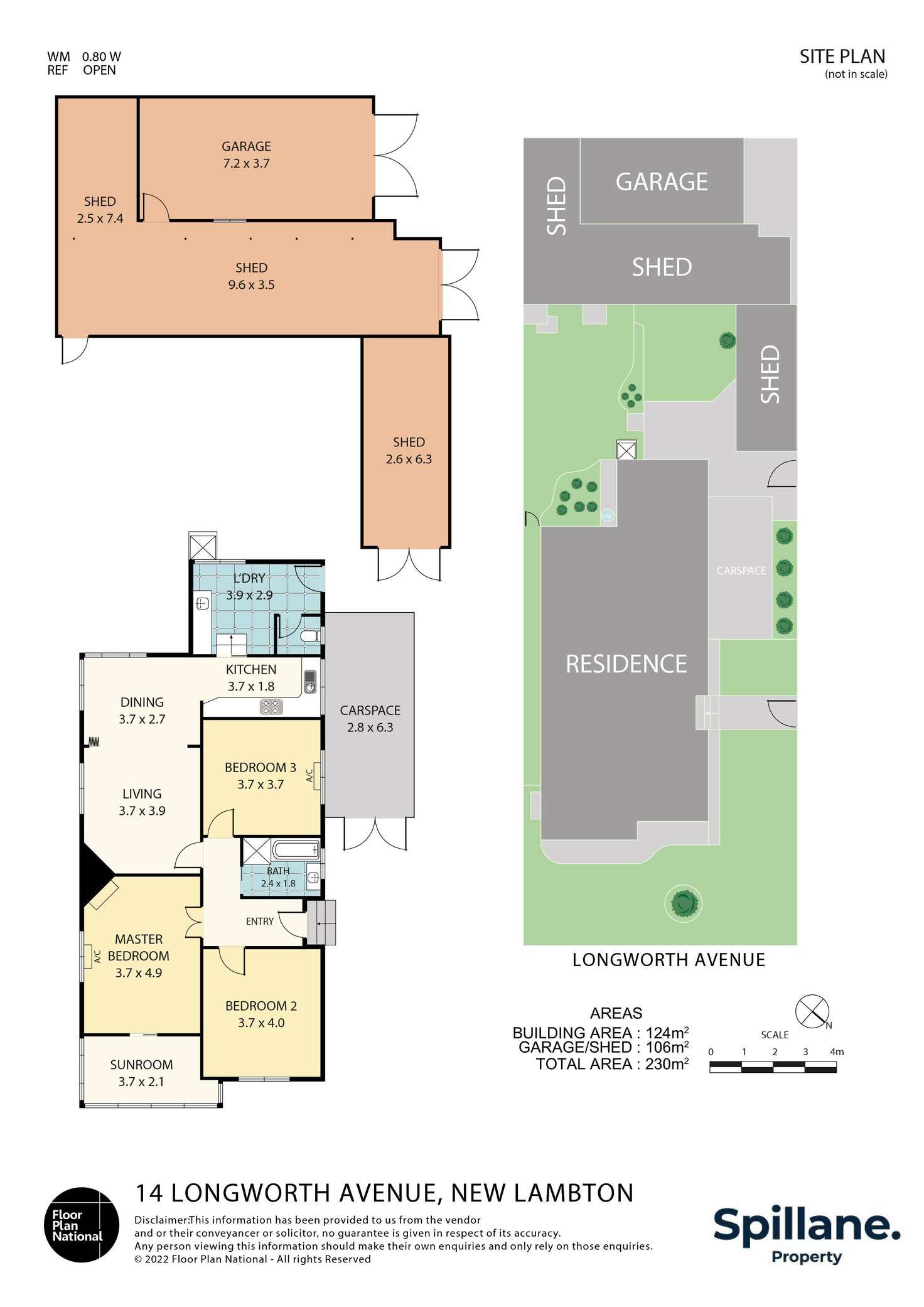 Floorplan of Homely house listing, 14 Longworth Avenue, New Lambton NSW 2305