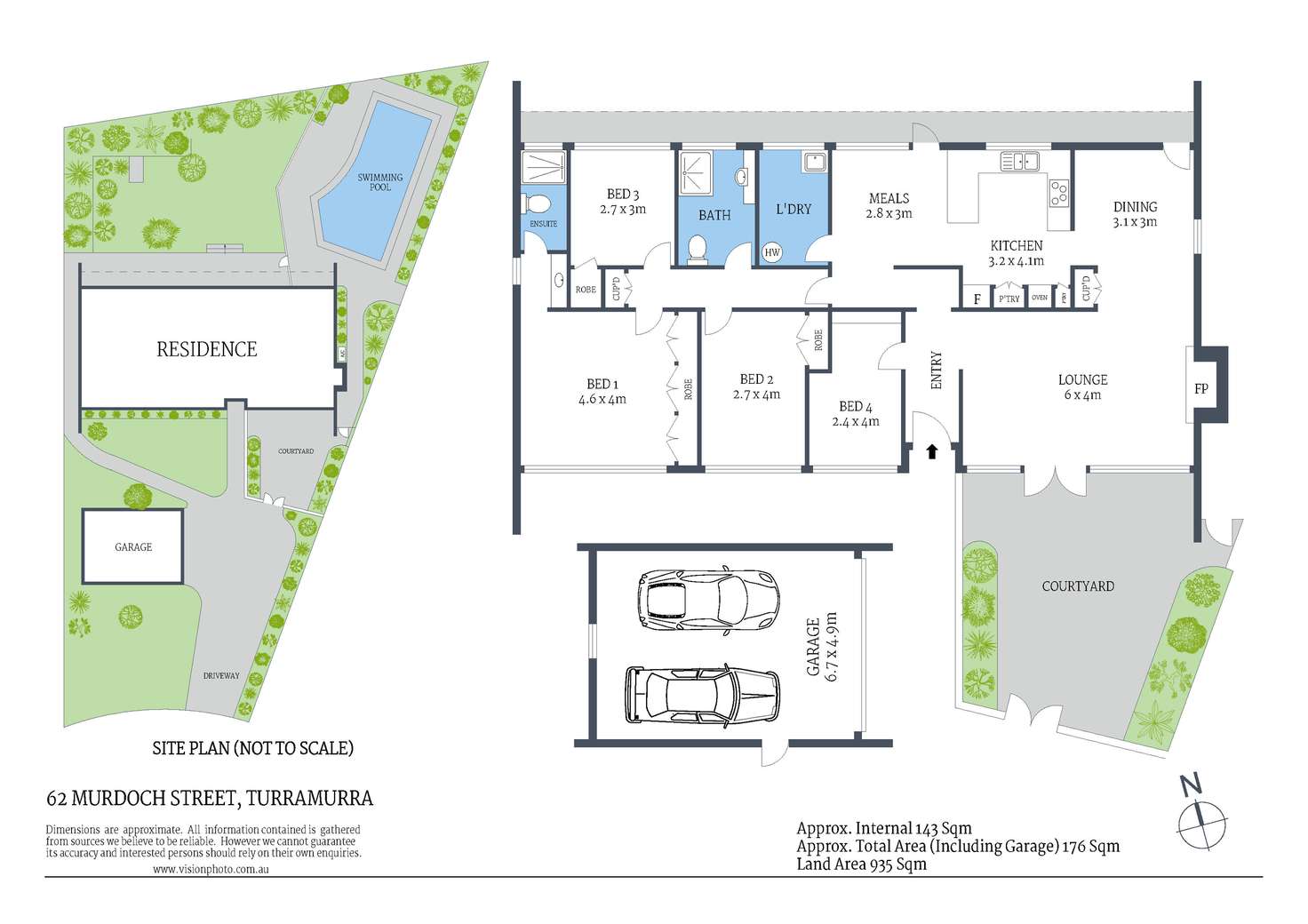 Floorplan of Homely house listing, 62 Murdoch Street, Turramurra NSW 2074