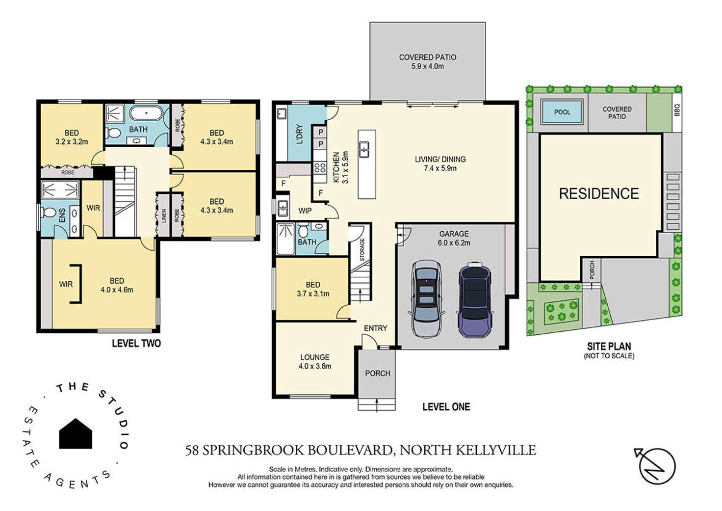 Floorplan of Homely house listing, 58 Springbrook Boulevard, North Kellyville NSW 2155