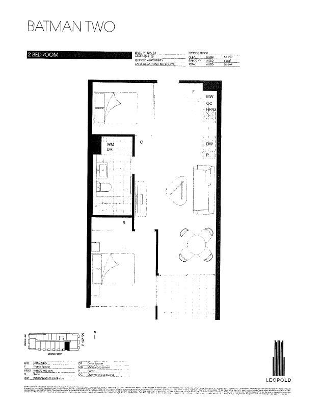 Floorplan of Homely apartment listing, 1105/470 St Kilda Road, Melbourne VIC 3004