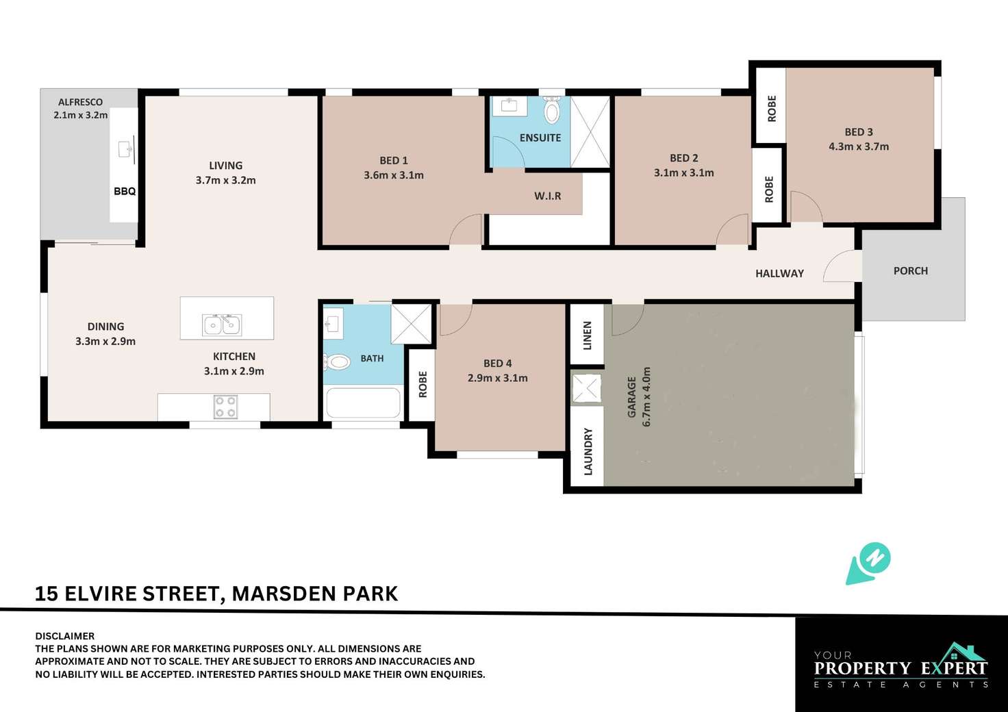 Floorplan of Homely house listing, 15 Elvire Street, Marsden Park NSW 2765