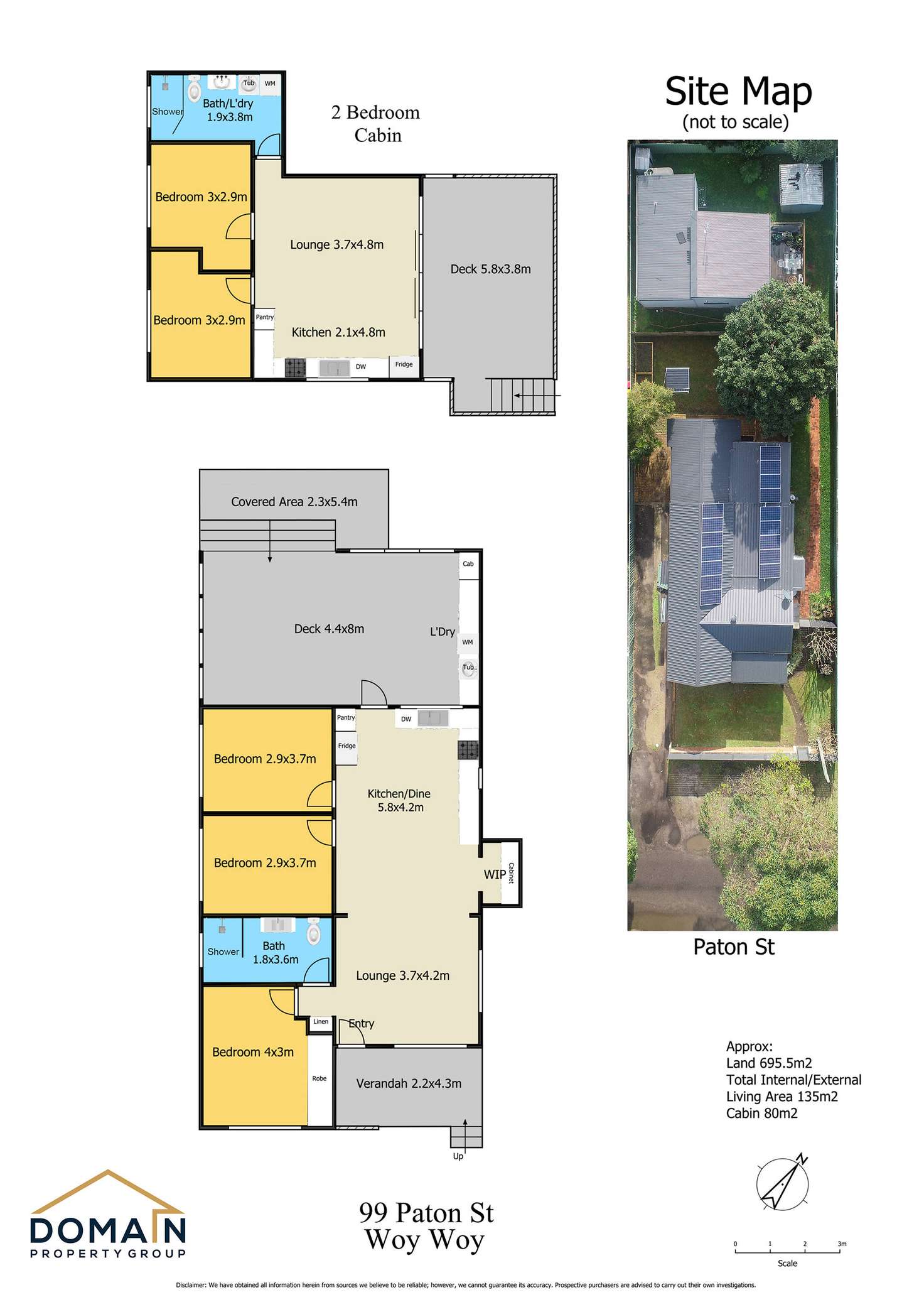 Floorplan of Homely house listing, 99 Paton Street, Woy Woy NSW 2256