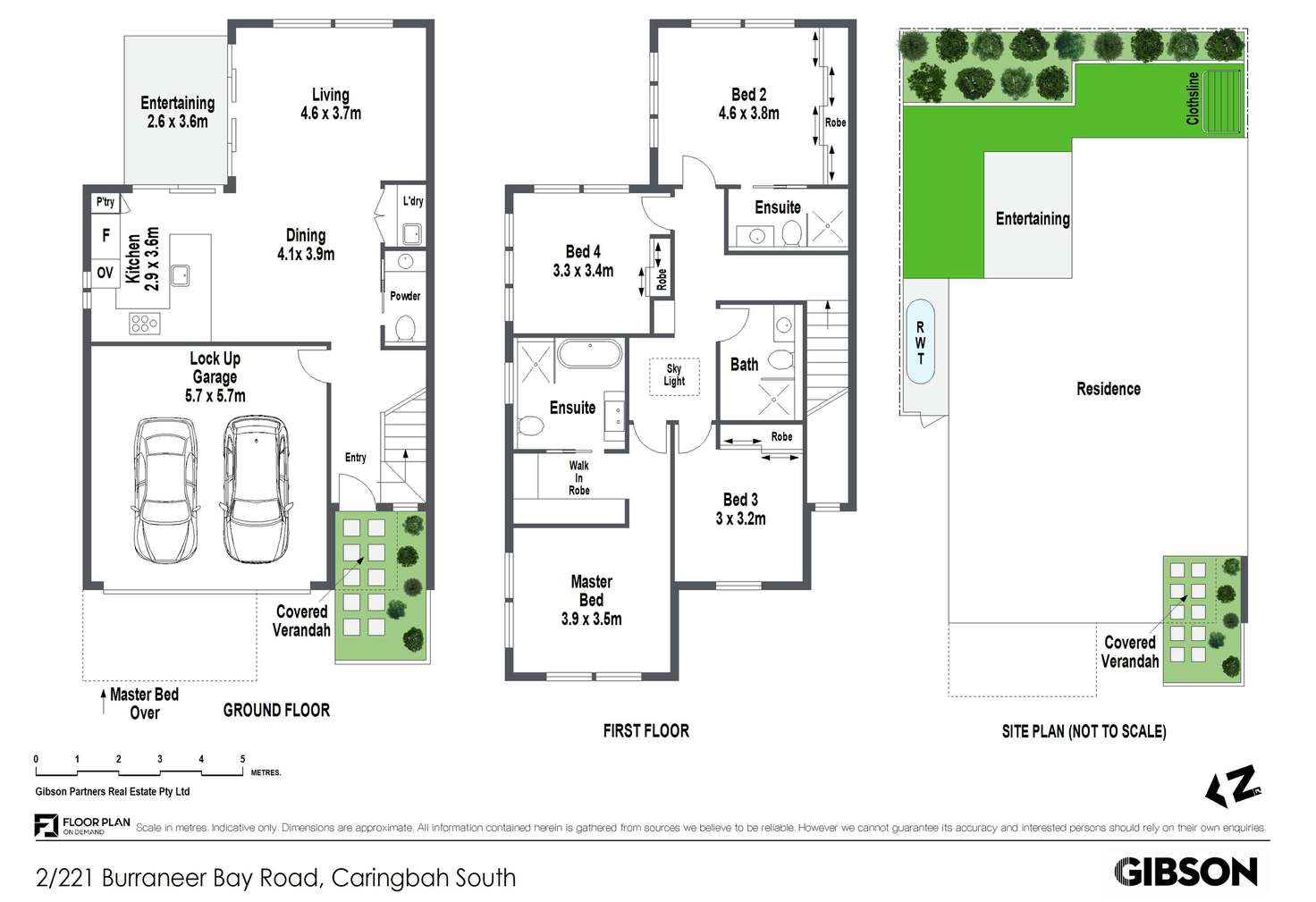 Floorplan of Homely townhouse listing, 2/221 Burraneer Bay Road, Caringbah South NSW 2229