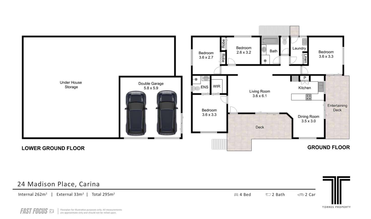 Floorplan of Homely house listing, 24 Madison Place, Carina QLD 4152