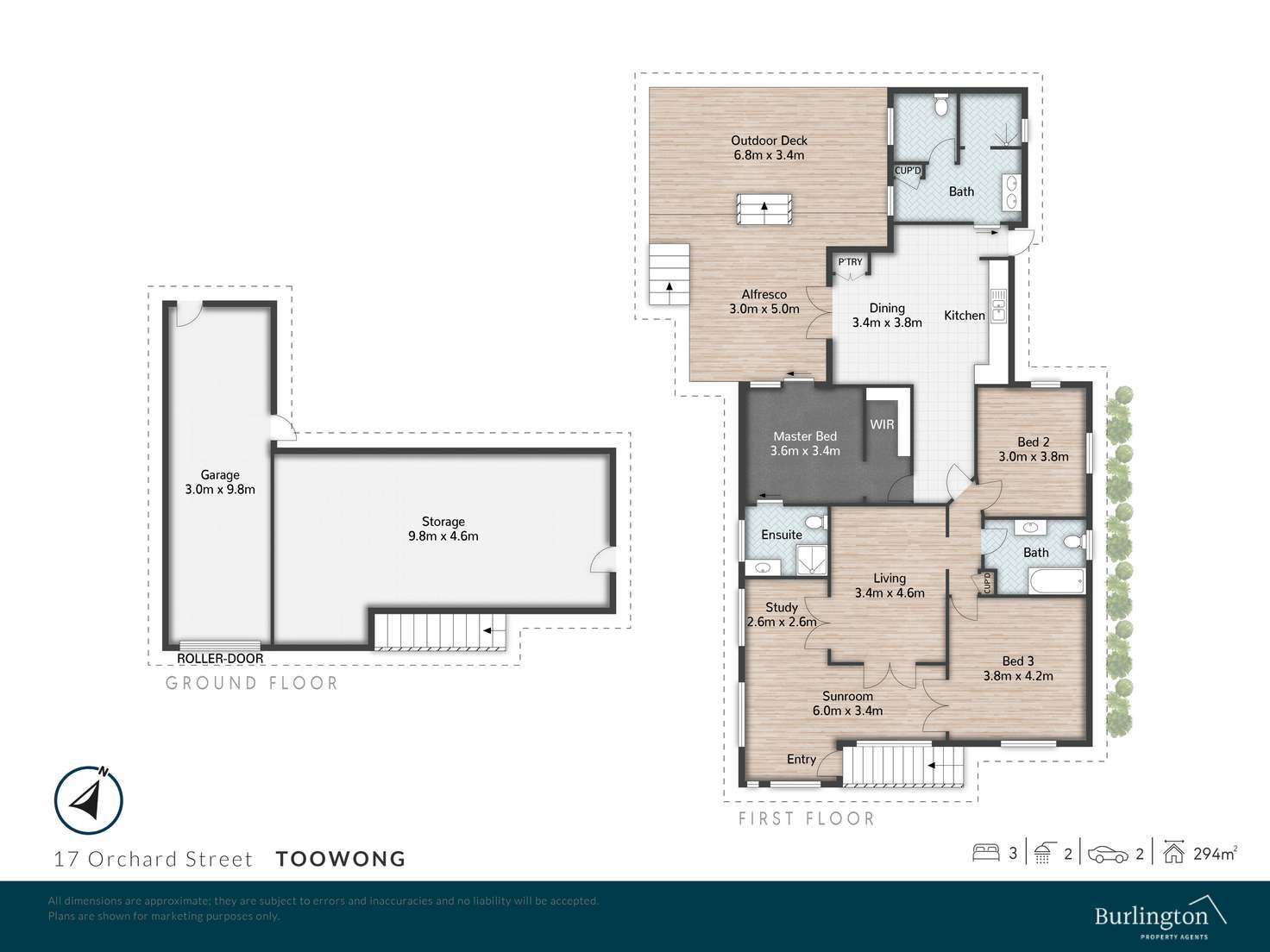 Floorplan of Homely house listing, 17 Orchard Street, Toowong QLD 4066