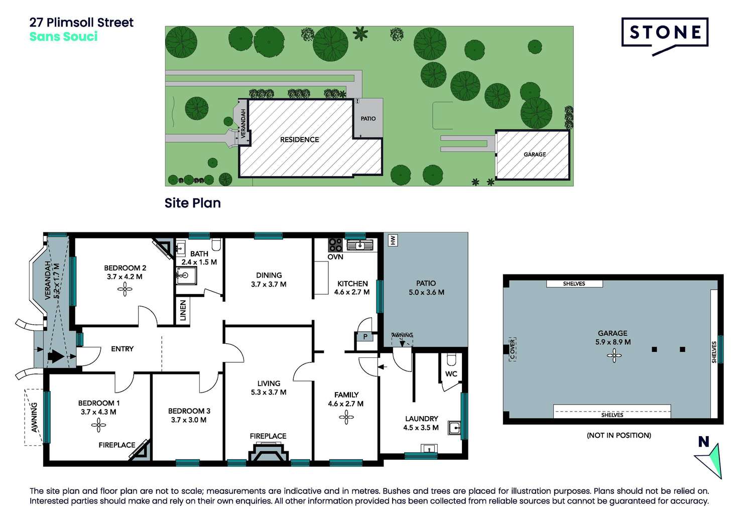 Floorplan of Homely house listing, 27 Plimsoll Street, Sans Souci NSW 2219