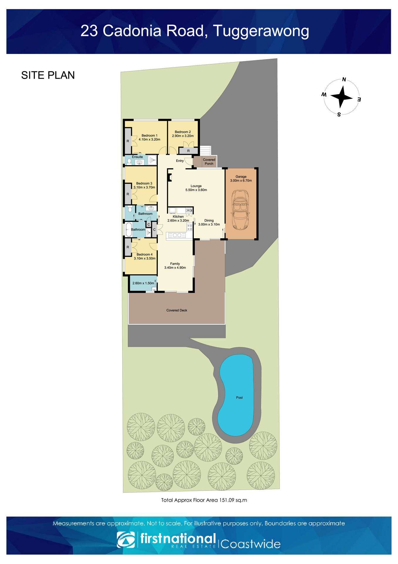 Floorplan of Homely house listing, 23 Cadonia Road, Tuggerawong NSW 2259