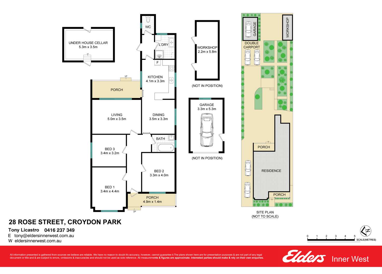 Floorplan of Homely house listing, 28 Rose Street, Croydon Park NSW 2133
