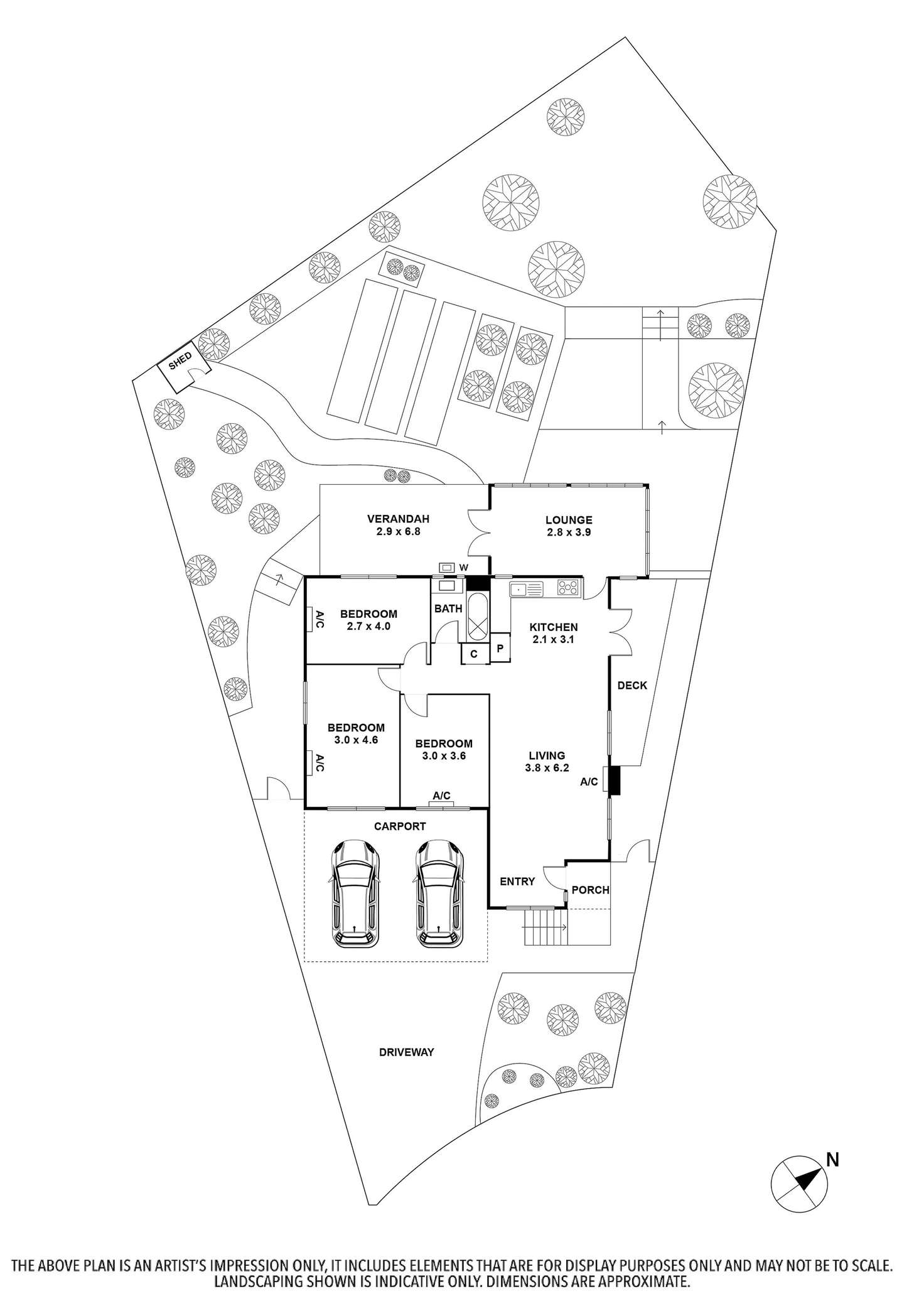Floorplan of Homely house listing, 12 Rasmussen Court, Coburg VIC 3058