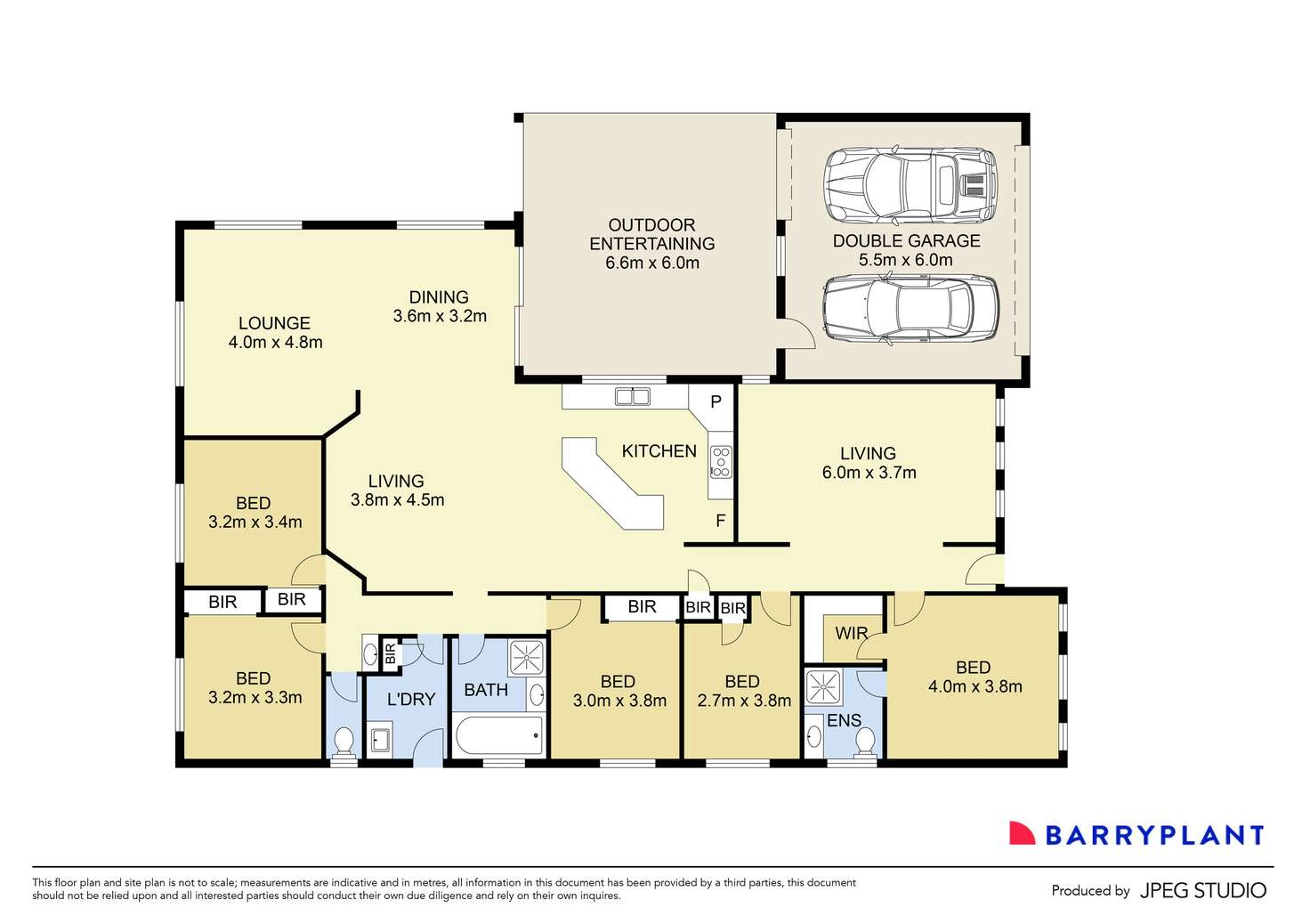 Floorplan of Homely house listing, 32 Jacaranda Drive, Taylors Hill VIC 3037