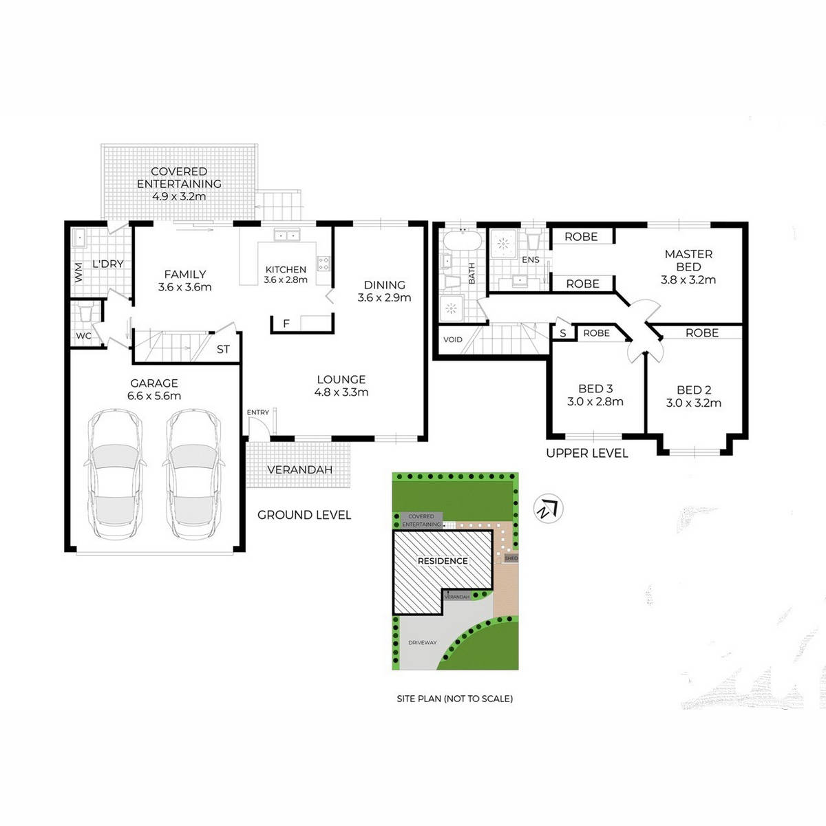 Floorplan of Homely house listing, 5 Ridgeview Way, Cherrybrook NSW 2126