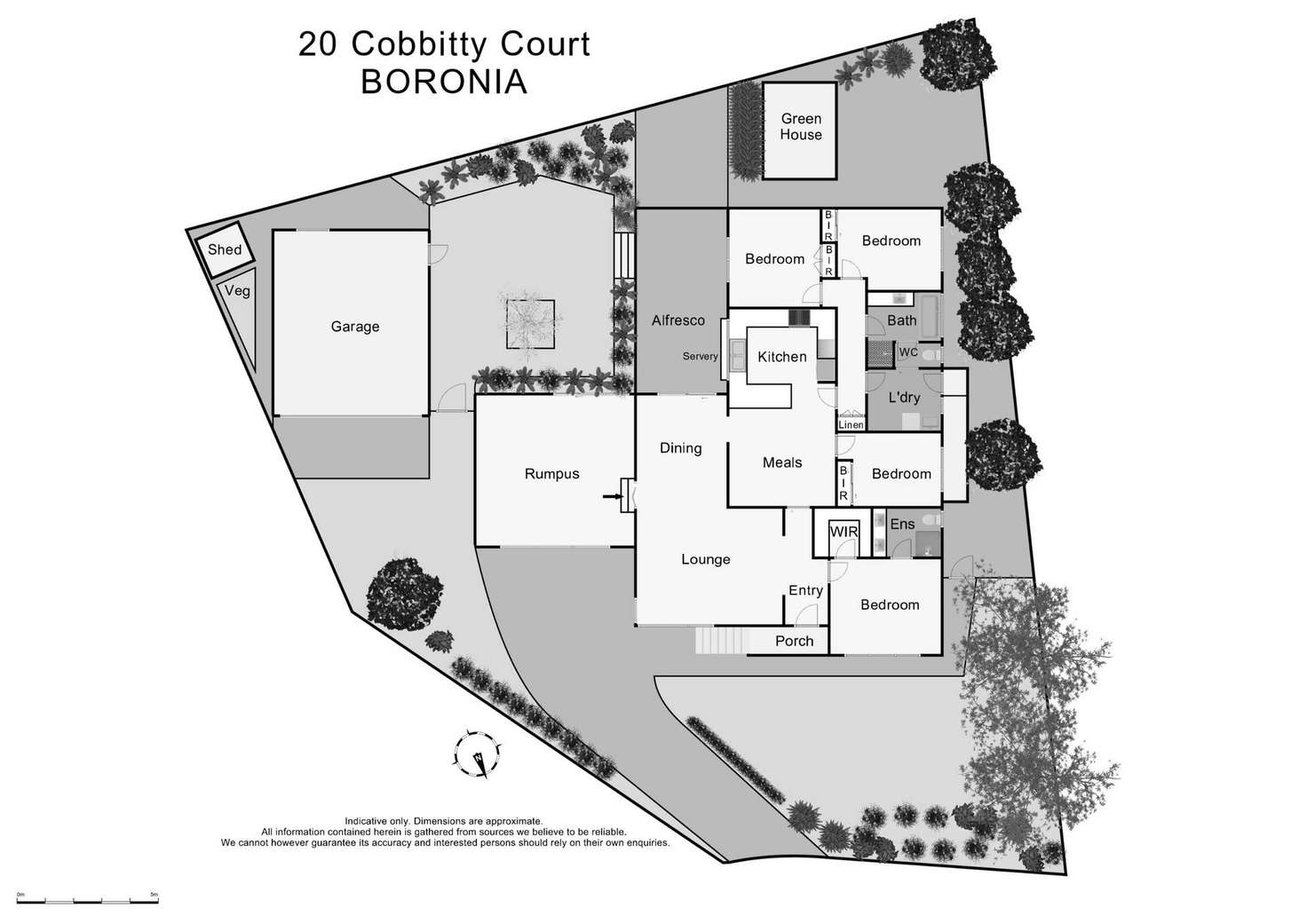 Floorplan of Homely house listing, 20 Cobbitty Court, Boronia VIC 3155