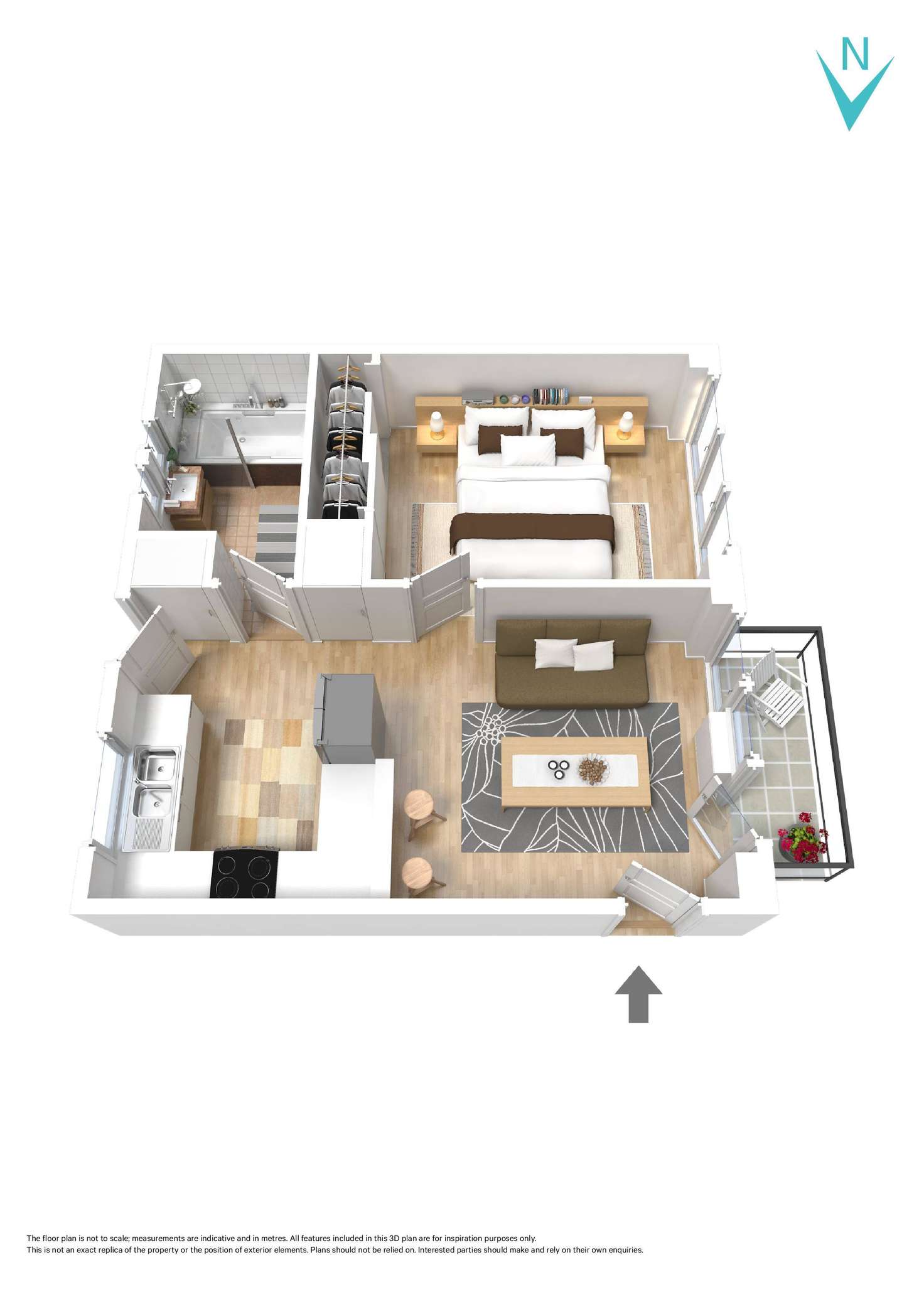 Floorplan of Homely unit listing, 7/495 Cross Road, South Plympton SA 5038