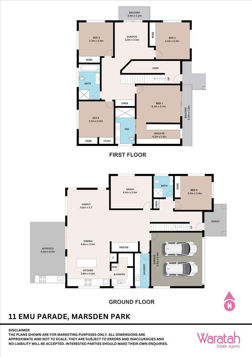Floorplan of Homely house listing, 11 Emu Parade, Marsden Park NSW 2765