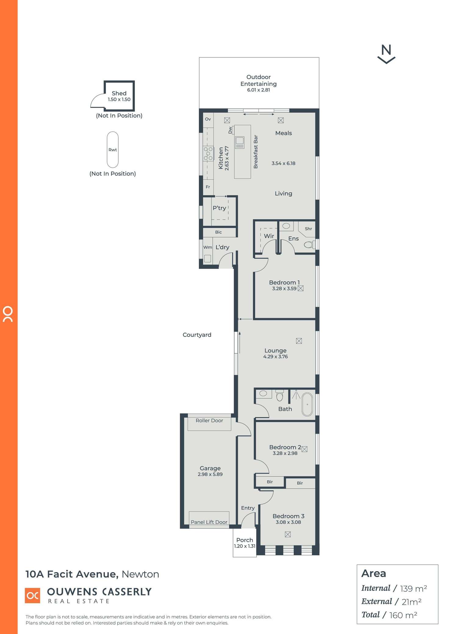 Floorplan of Homely house listing, 10a Facit Avenue, Newton SA 5074