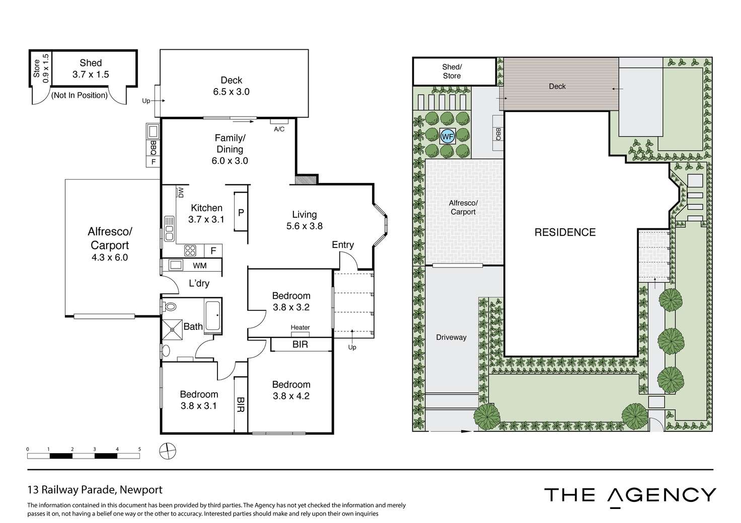 Floorplan of Homely house listing, 13 Railway Parade, Newport VIC 3015