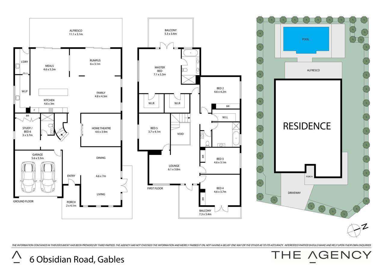 Floorplan of Homely house listing, 6 Obsidian Road (Gables), Box Hill NSW 2765
