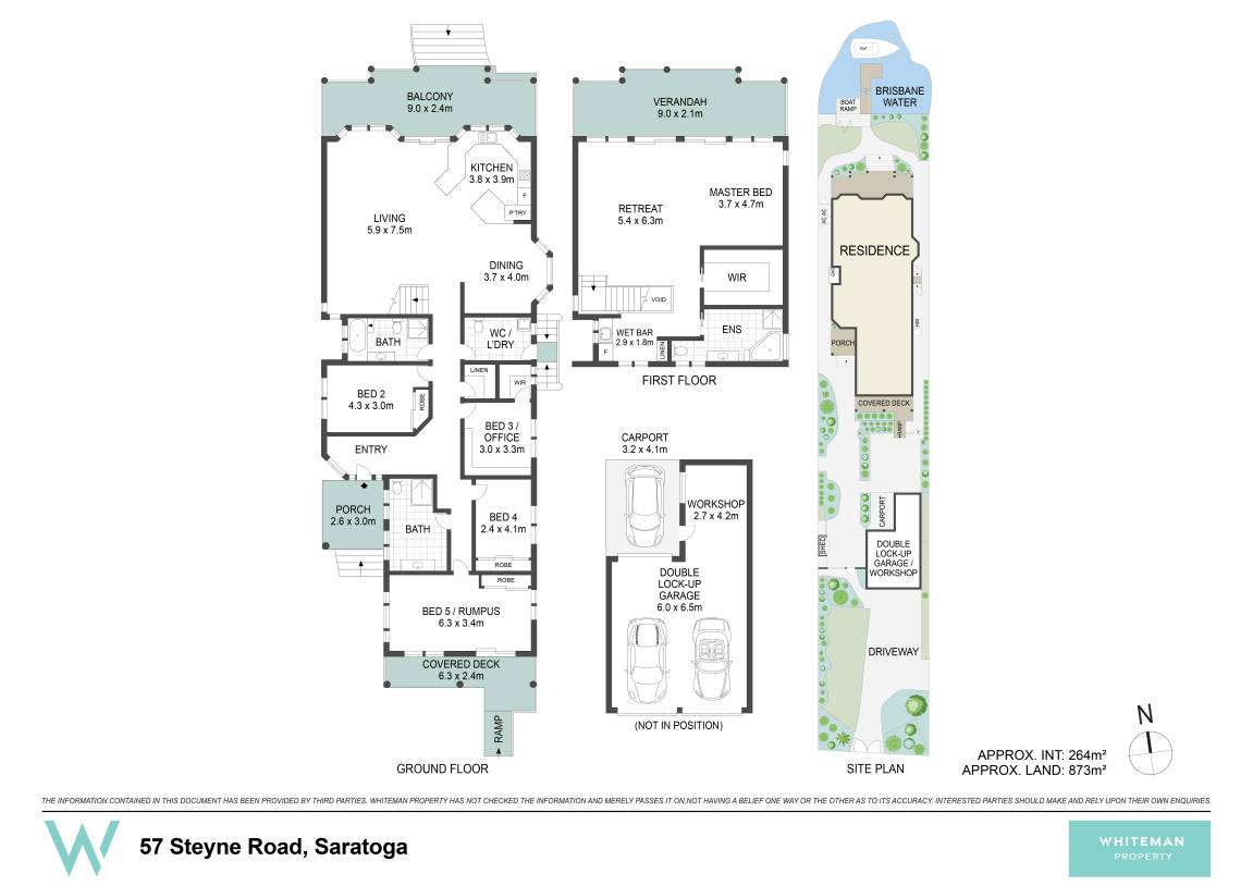 Floorplan of Homely house listing, 57 Steyne Road, Saratoga NSW 2251