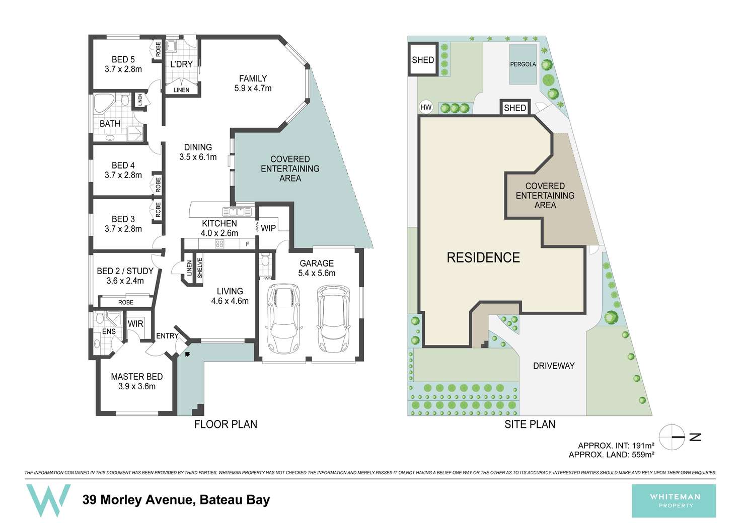 Floorplan of Homely house listing, 39 Morley Avenue, Bateau Bay NSW 2261