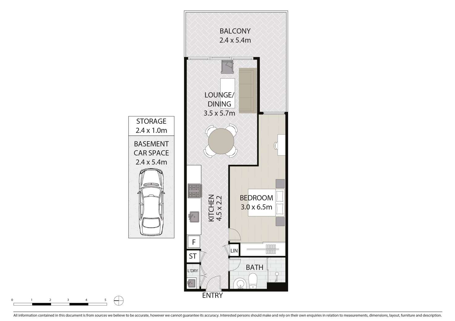 Floorplan of Homely apartment listing, 307/3 Forest Grove, Epping NSW 2121