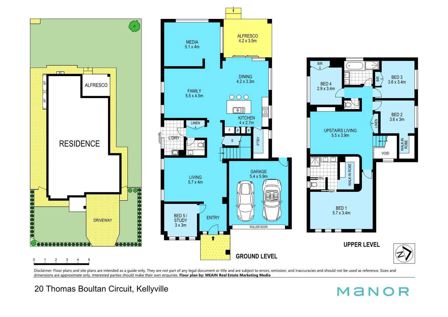 Floorplan of Homely house listing, 20 Thomas Boulton Circuit, Kellyville NSW 2155