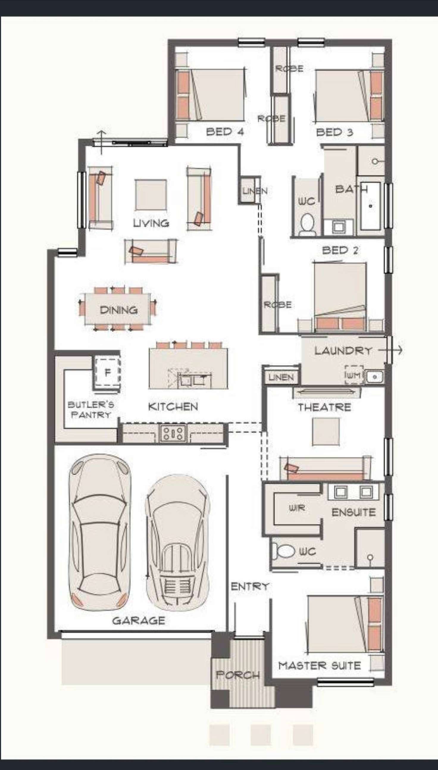 Floorplan of Homely house listing, 5 Cudgerie Close, Craigieburn VIC 3064