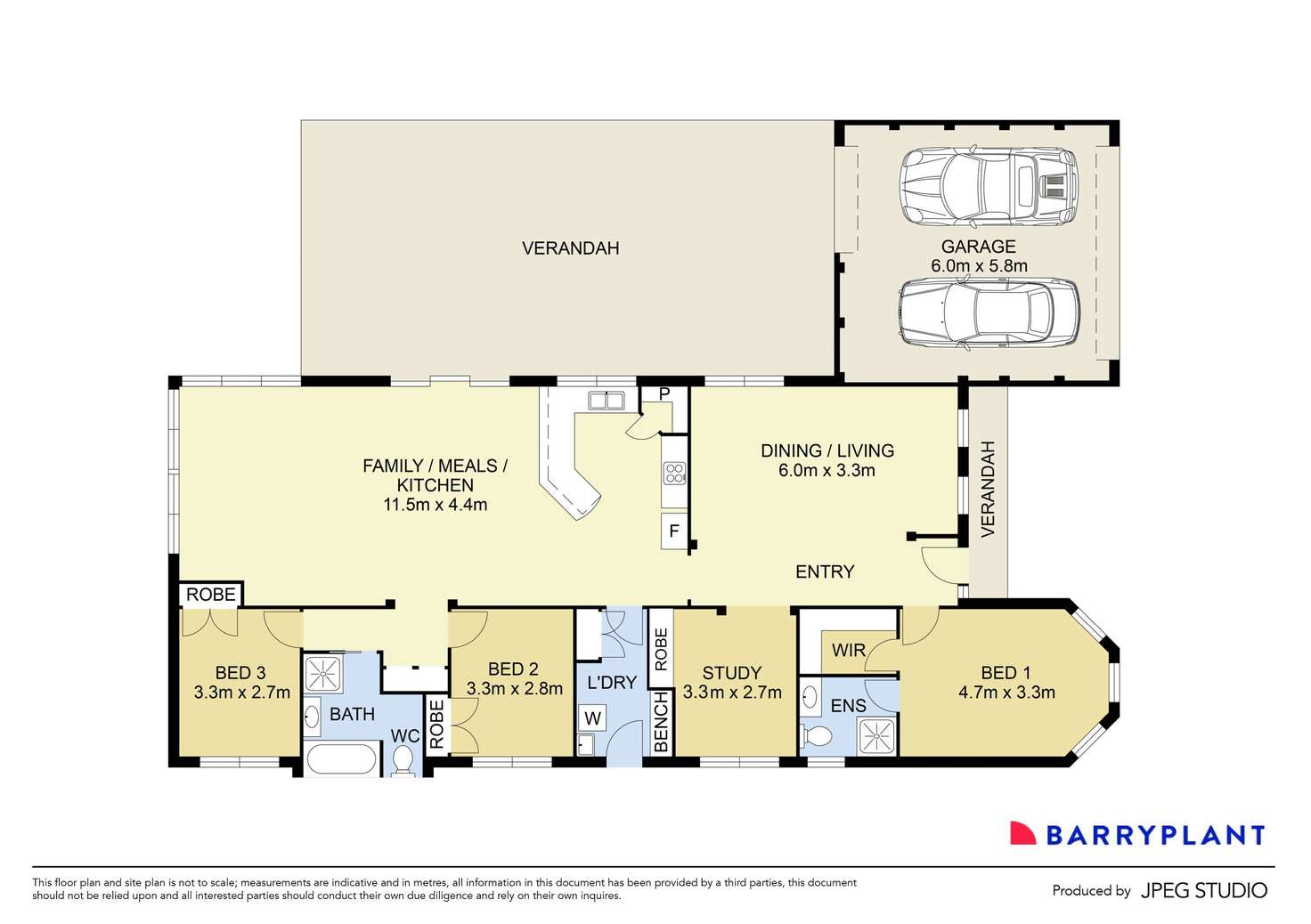Floorplan of Homely house listing, 38 The Parkway, Caroline Springs VIC 3023