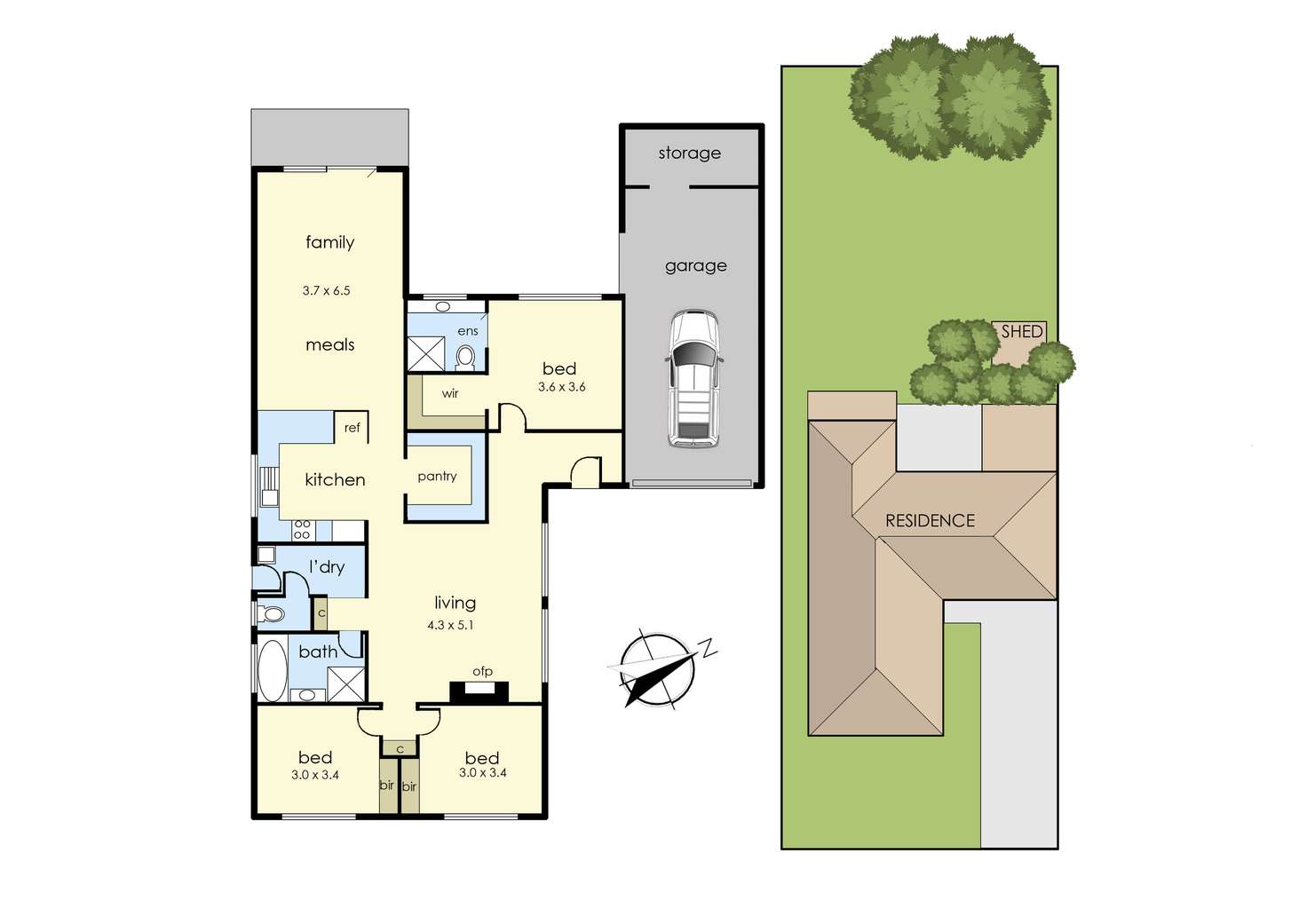 Floorplan of Homely house listing, 2494 Frankston-Flinders Road, Bittern VIC 3918
