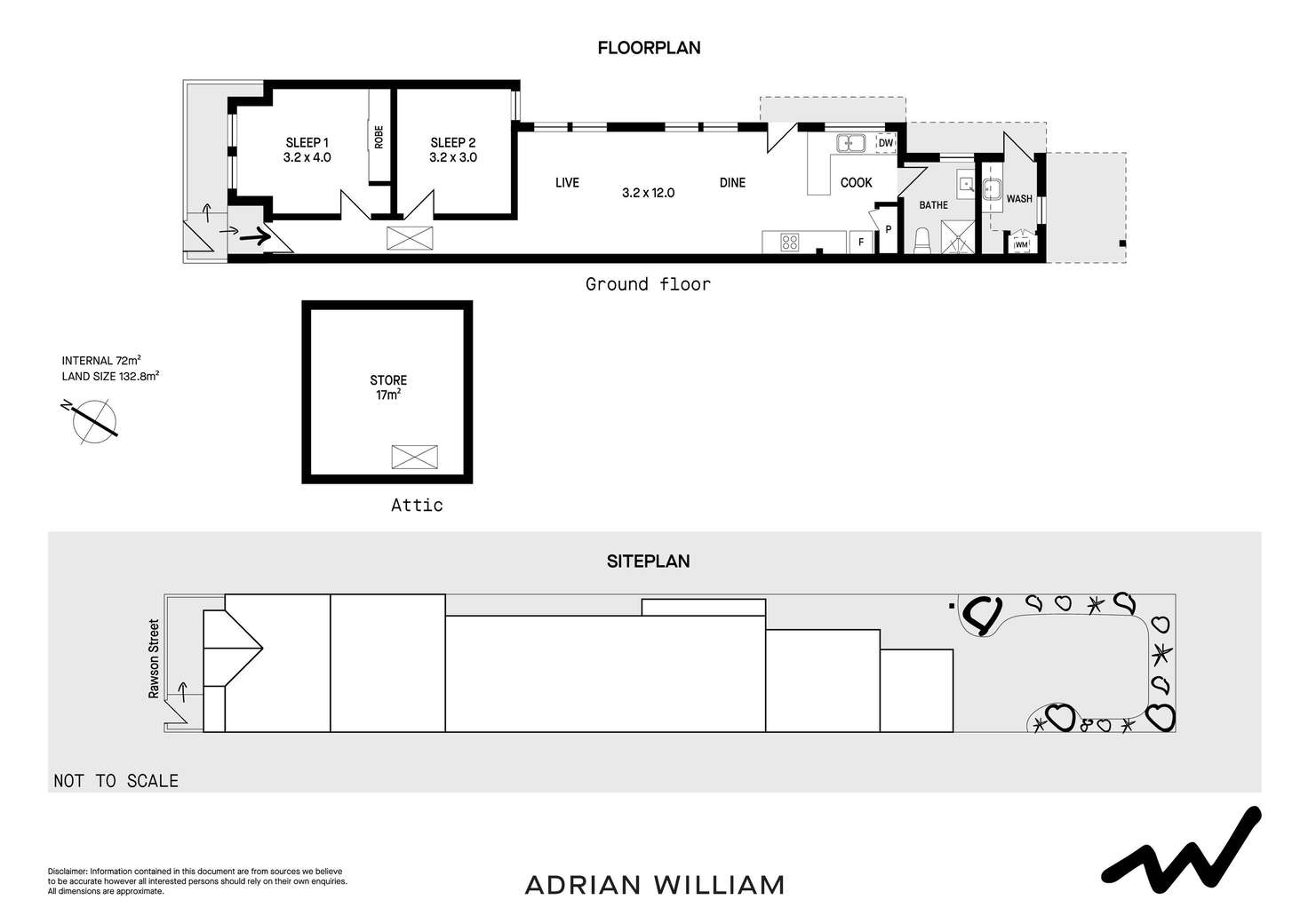 Floorplan of Homely house listing, 36 Rawson Street, Newtown NSW 2042