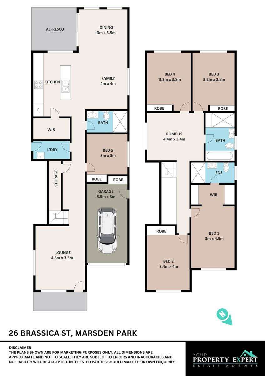 Floorplan of Homely house listing, 26 Brassica Street, Marsden Park NSW 2765