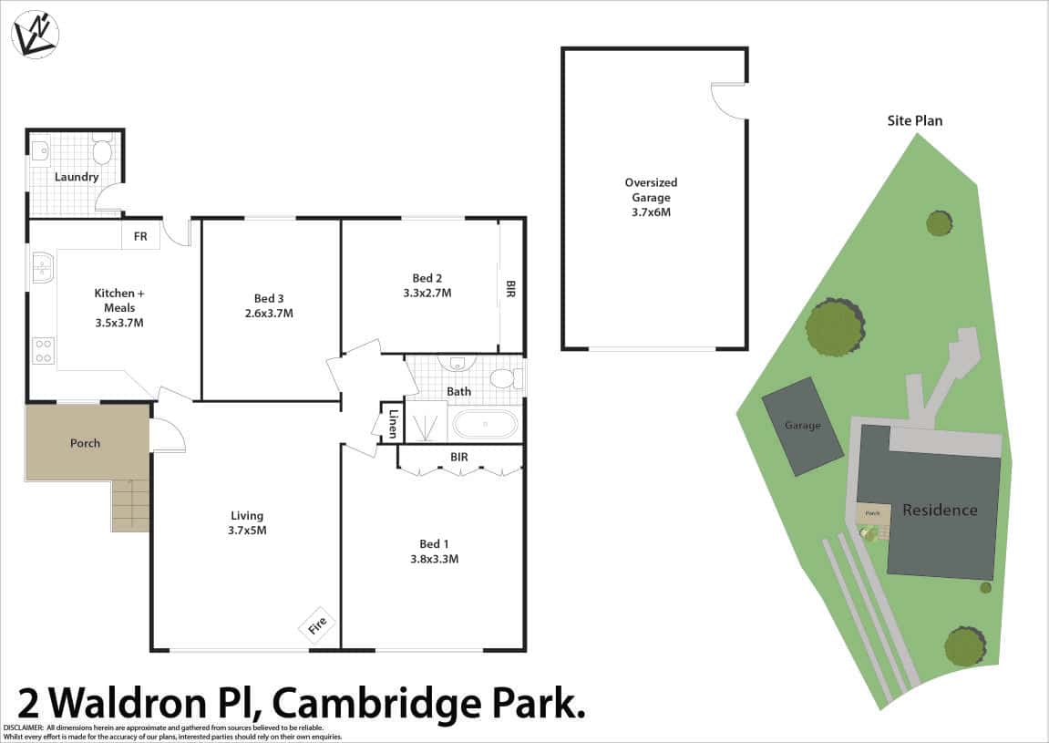 Floorplan of Homely house listing, 2 Waldron Place, Cambridge Park NSW 2747