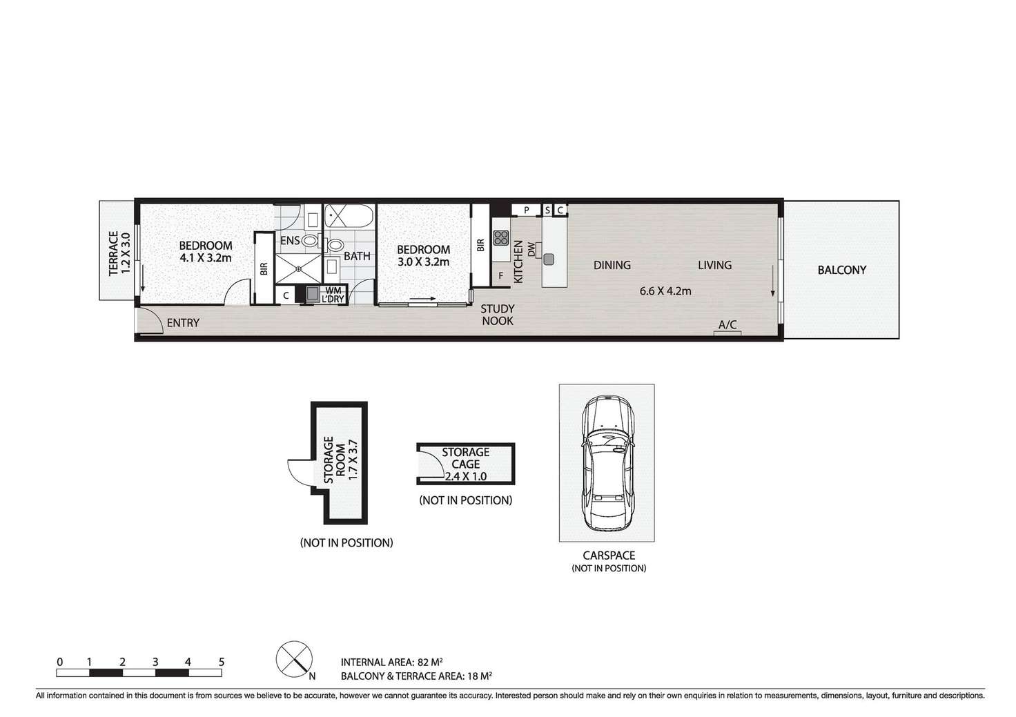 Floorplan of Homely apartment listing, 605/163 Fitzroy Street, St Kilda VIC 3182