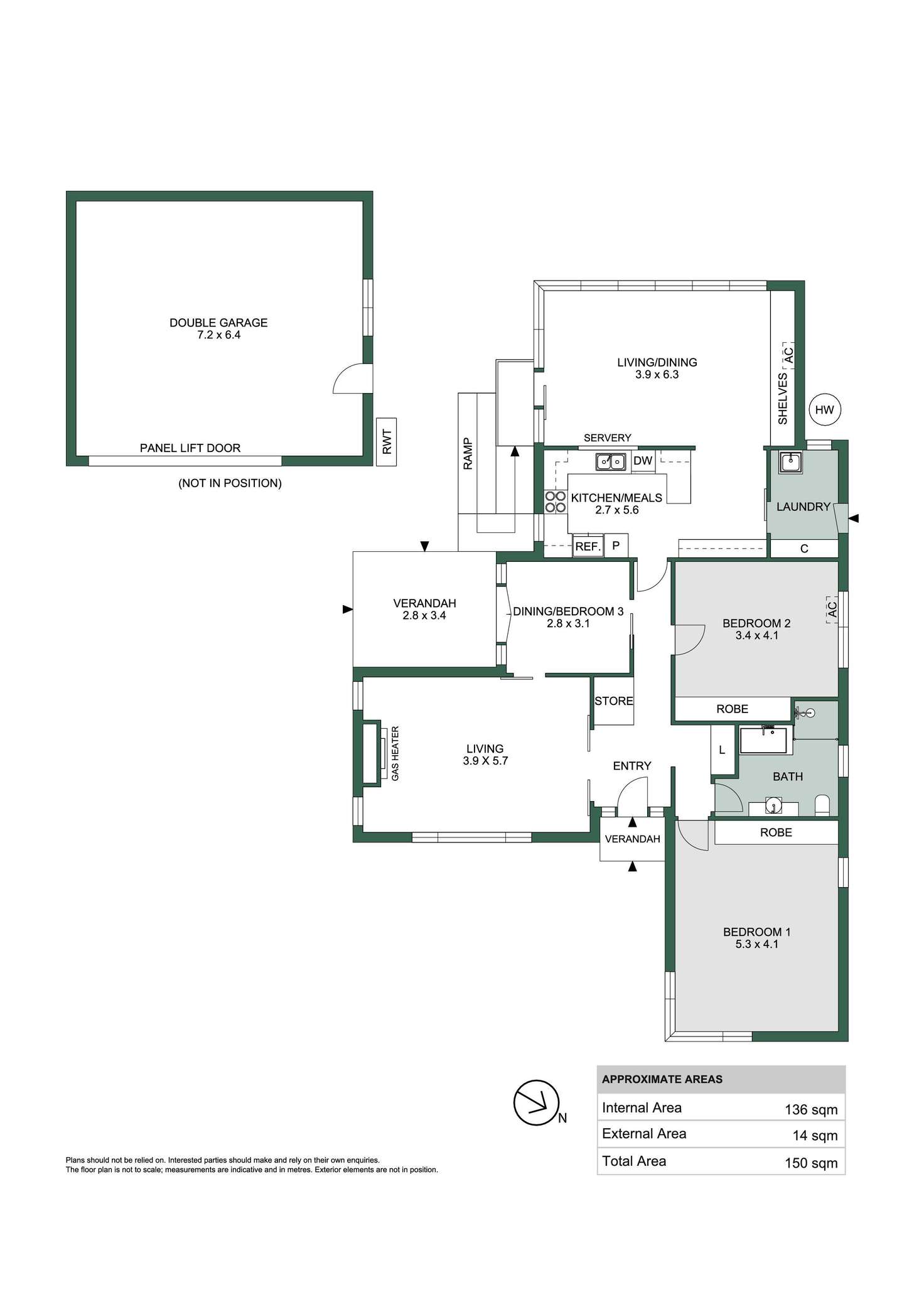 Floorplan of Homely house listing, 2A Holden Street, Kensington Park SA 5068