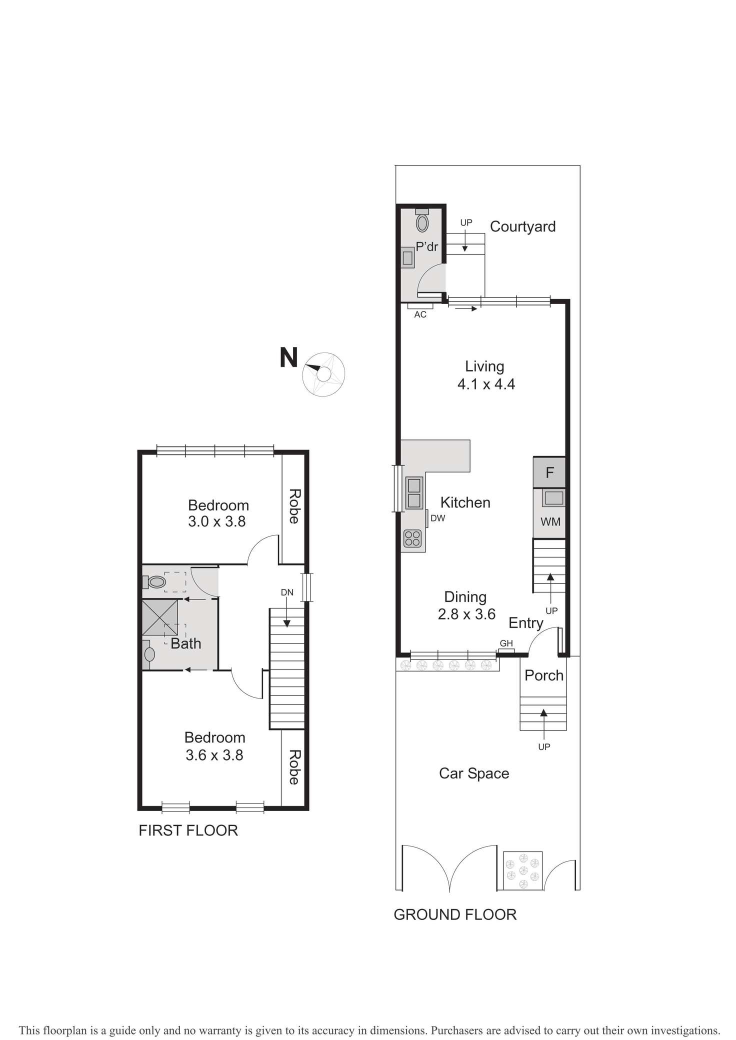 Floorplan of Homely house listing, 38 Greeves Street, St Kilda VIC 3182