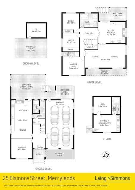 Floorplan of Homely house listing, 25 Elsinore Street, Merrylands NSW 2160