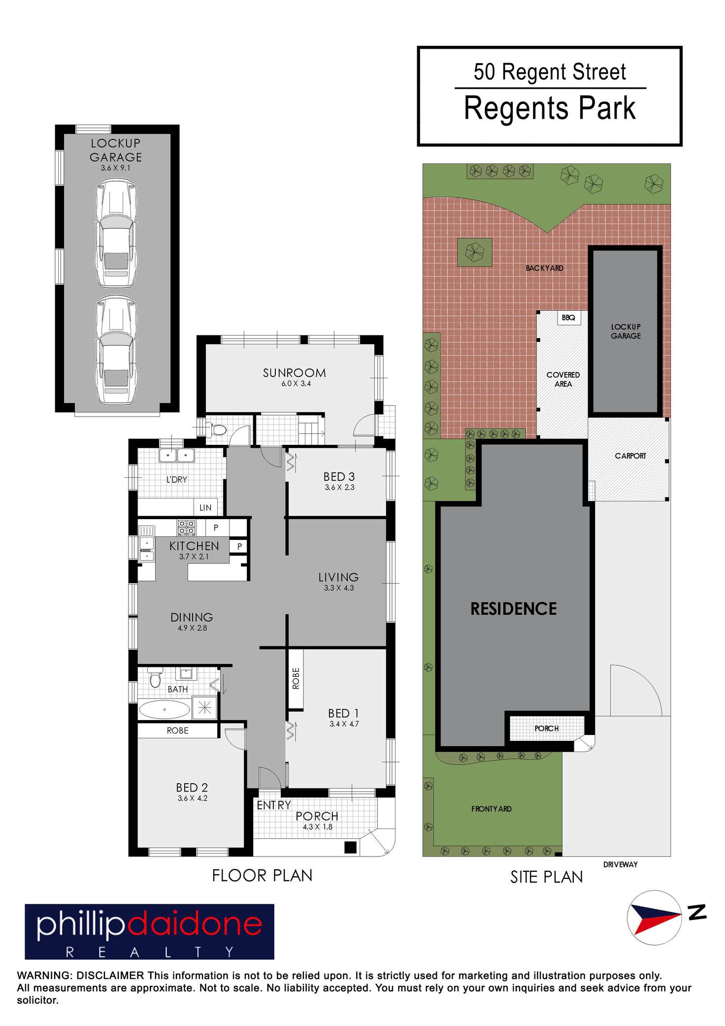 Floorplan of Homely house listing, 50 Regent Street, Regents Park NSW 2143